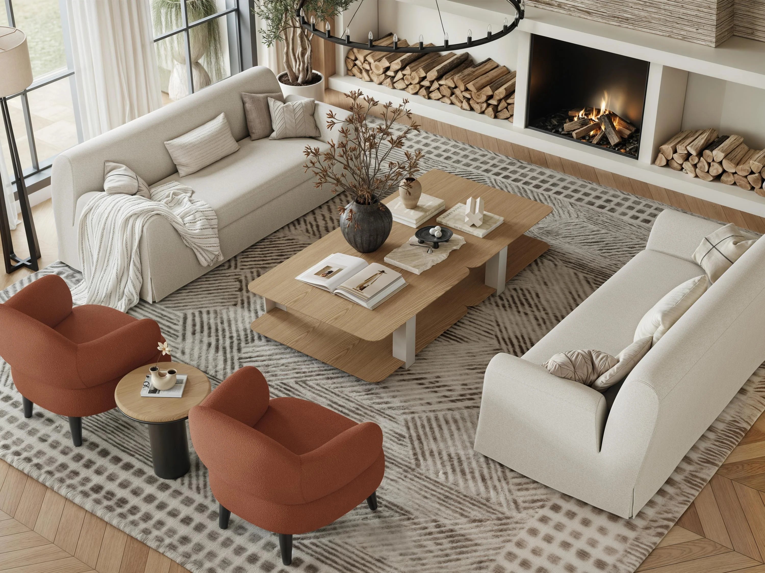 Nuvora Three Seat Sofa