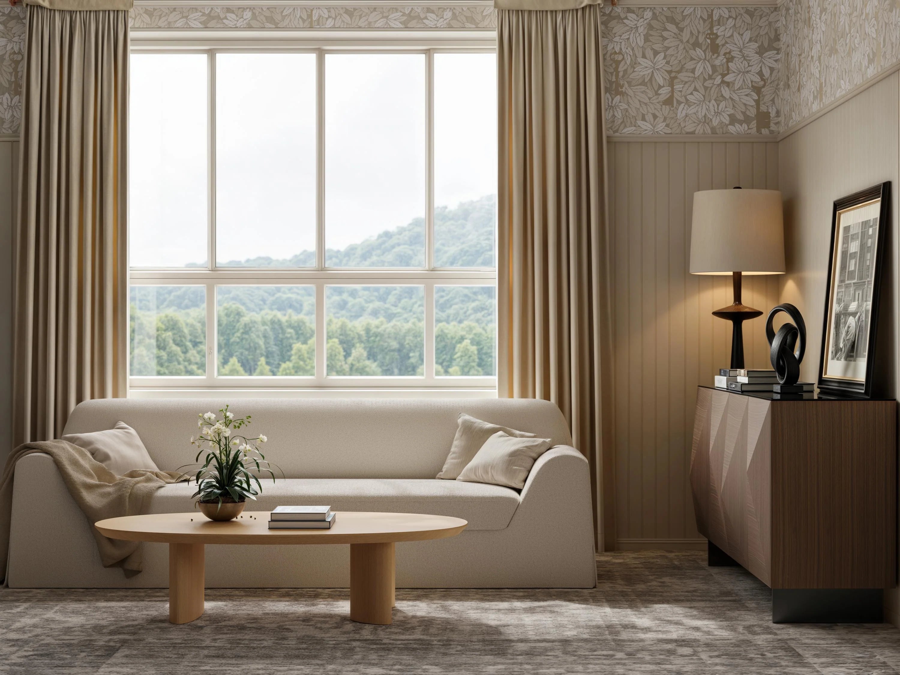 Nuvora Three Seat Sofa