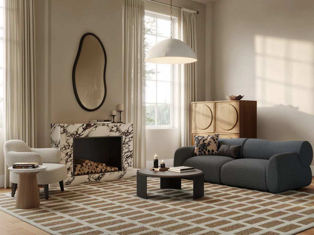 Pebble Three-Piece Sofa