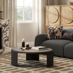 Quadro Black Oak Coffee Table
