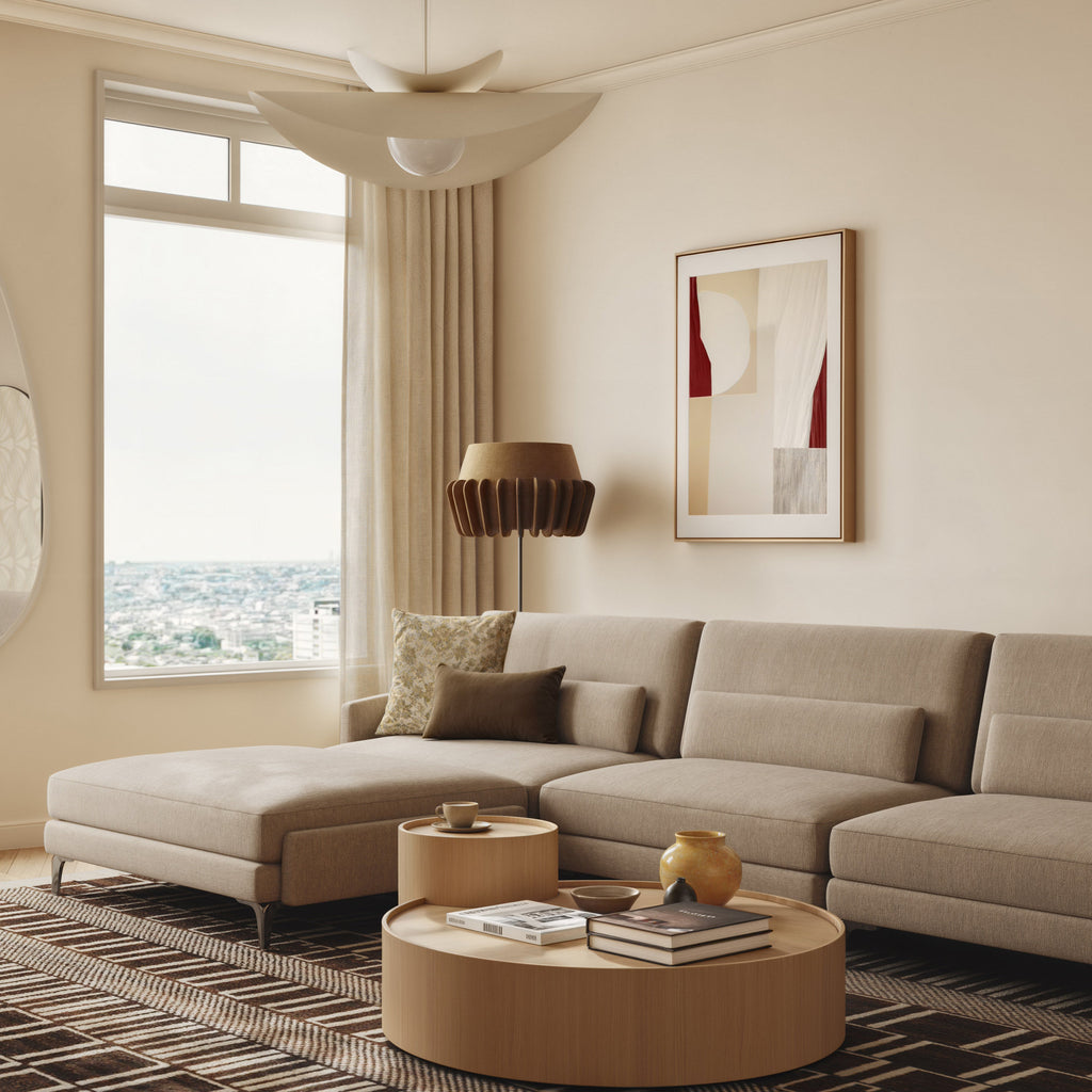 Duetto Four-Piece Corner Sectional Sofa