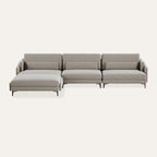 Duetto Four-Piece Corner Sectional Sofa