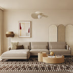 Duetto Four-Piece Corner Sectional Sofa