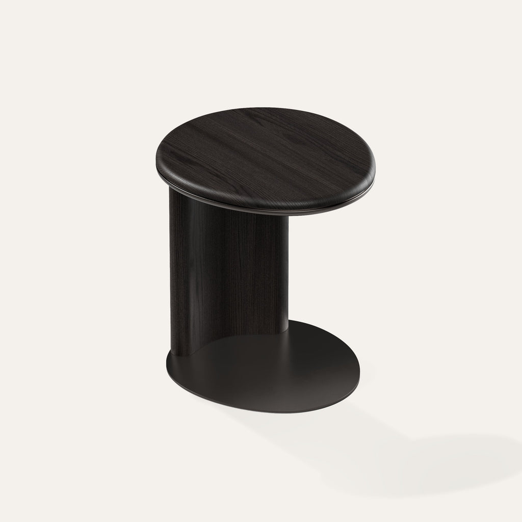 Fetta Black Elm Side Table