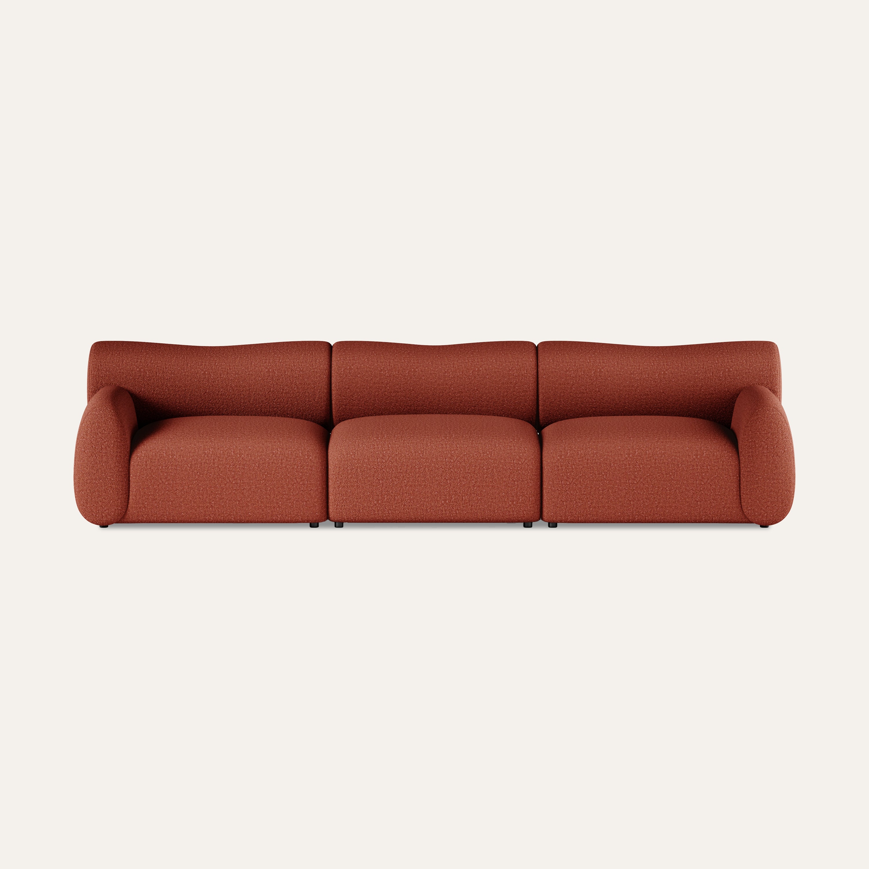 Pebble Three-Piece Sofa