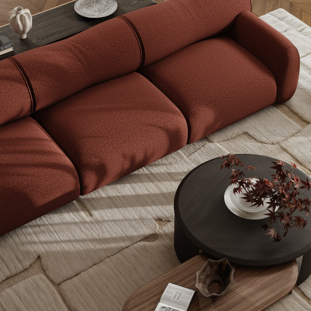 Pebble Three-Piece Sofa