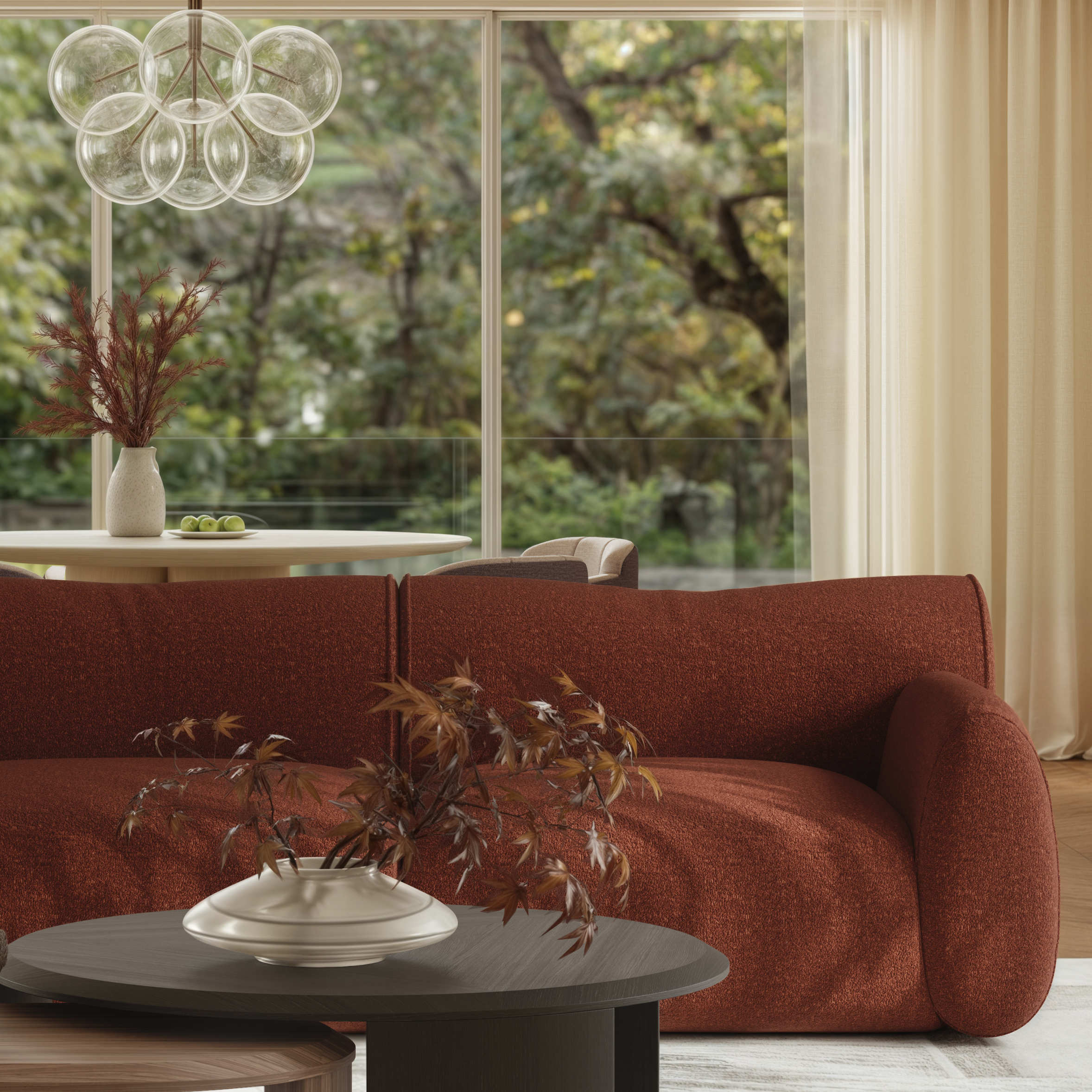 Pebble Two-Piece Sofa